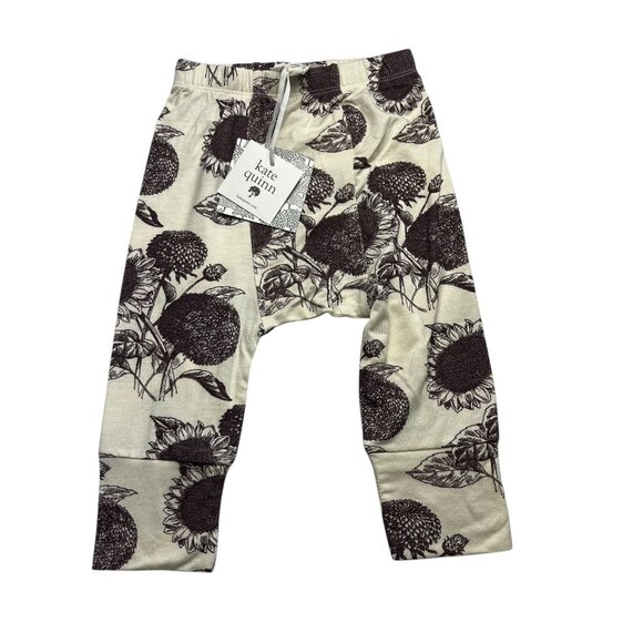 kate quinn Other - Kate Quinn New With Tags Bamboo Botanical Print Panda Pants Size 12-18 Months